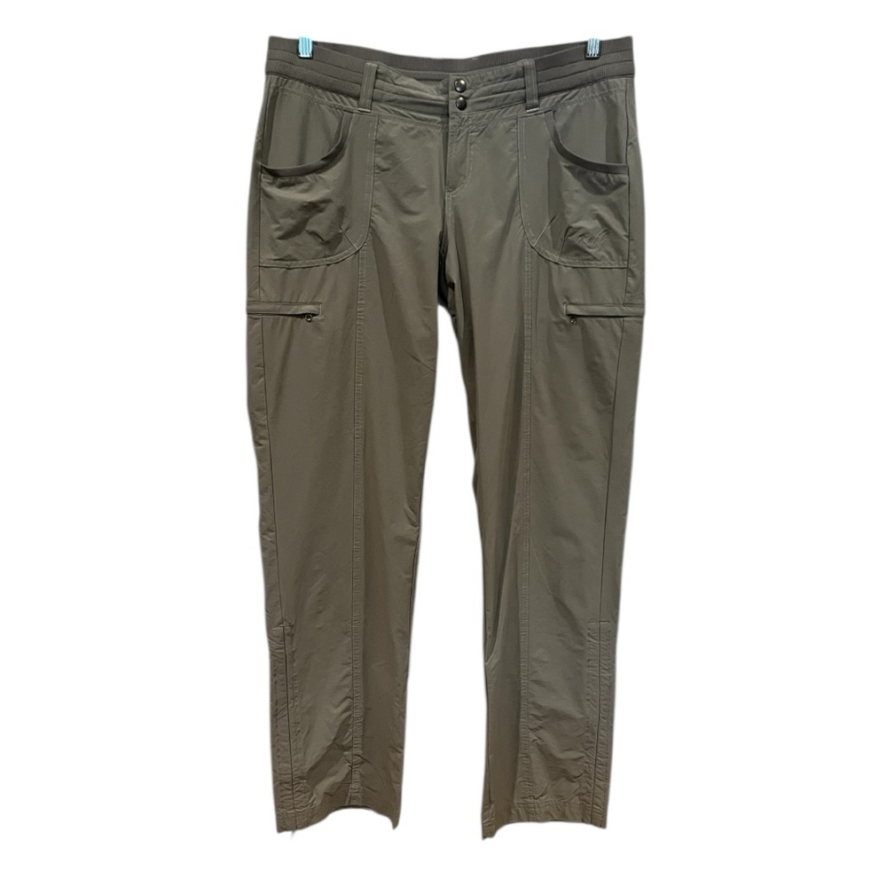 Kuhl Synch Straight Leg hiking camping trek khaki pants plus size 14
